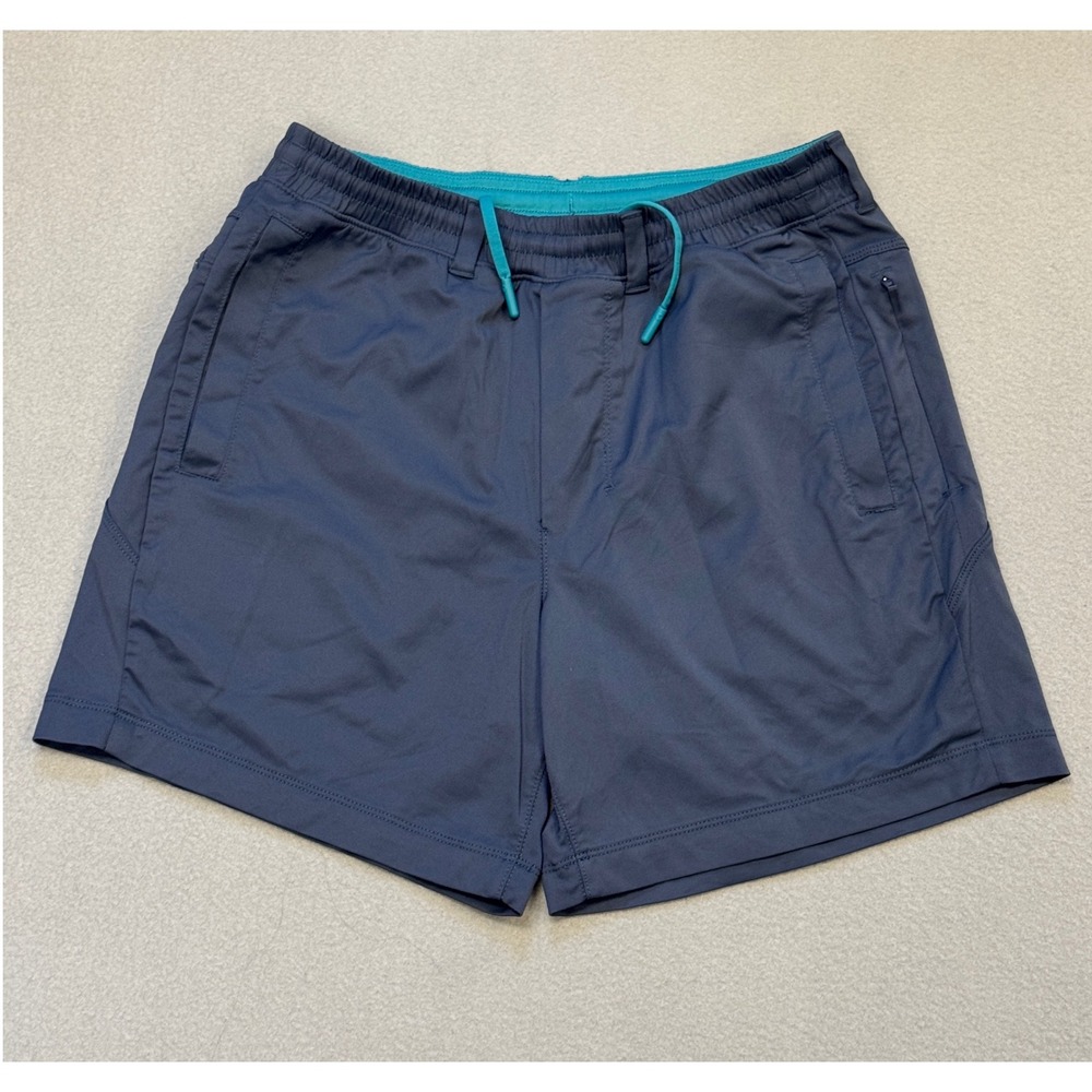 Birddogs Lined Gym Athletic Shorts Mens M 6" Inseam Navy Blue Built-in Liner